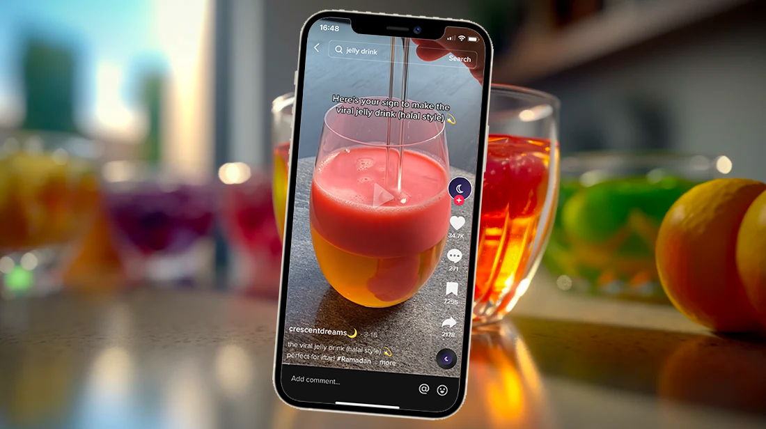 Here's Your Sign To Make The Viral Jelly Drink (Halal Style)